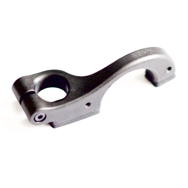 Closeup of the kréddle chin rest center mount base without bracket.