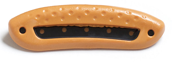 Kréddle Cushion shoulder rest in boxwood from the bottom.