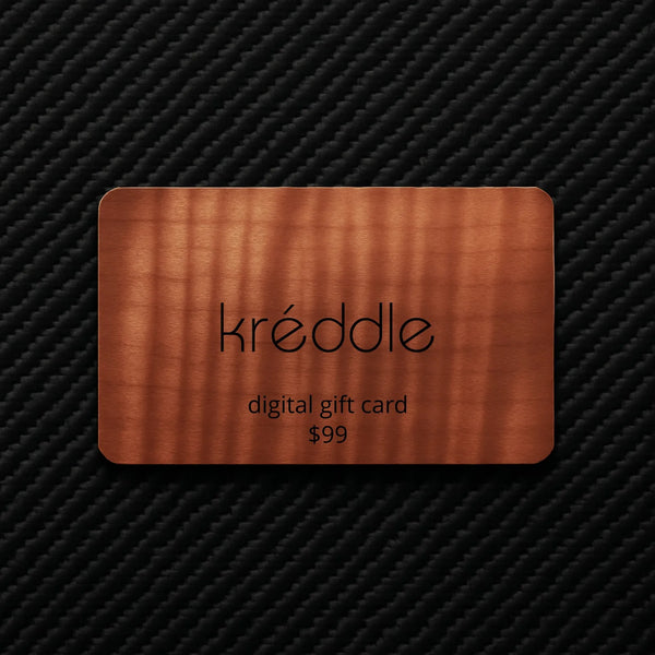 Kréddle classic violin chin rest gift card valued at $99.