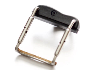 Side mount chin rest base with bracket.